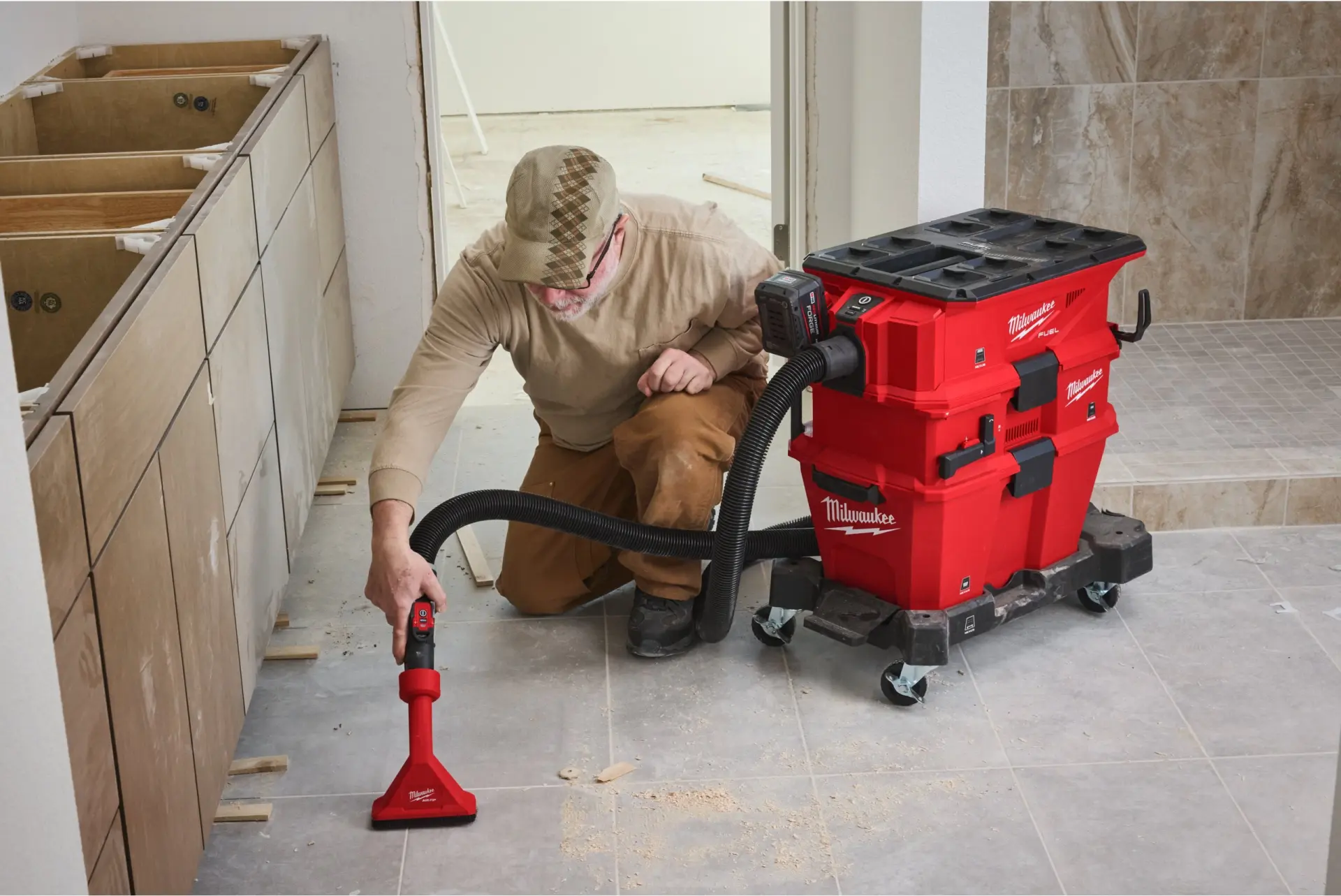 230950-08_cistici nastavec filtru milwaukee mva-2 pro vysavace nexus, stredni modul, 4932500535